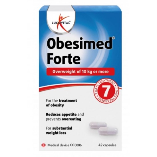 Obesimed Forte 42 capsule - dispozitiv medical folosit pentru pierderea in greutate