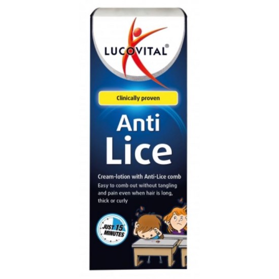 Crema anti-paduchi 100 ml - Lucovital 