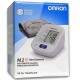 Tensiometru de brat complet automat Omron M2, Tehnologie Intellisense, Aparat validat clinic, Alb/Gri + Adaptor - Cardio - oferit de batoutlet.ro